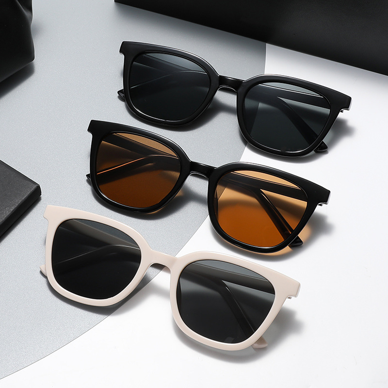 2022 Summer Plain New Fashion Sunglasses Korean ins Retro Women's Couple Men's Fashion Sunglasses