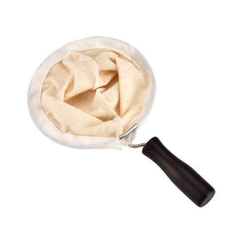 Flannel coffee filter bag stainless steel hand brew cold brew coffee filter bag cotton cloth filter reusable