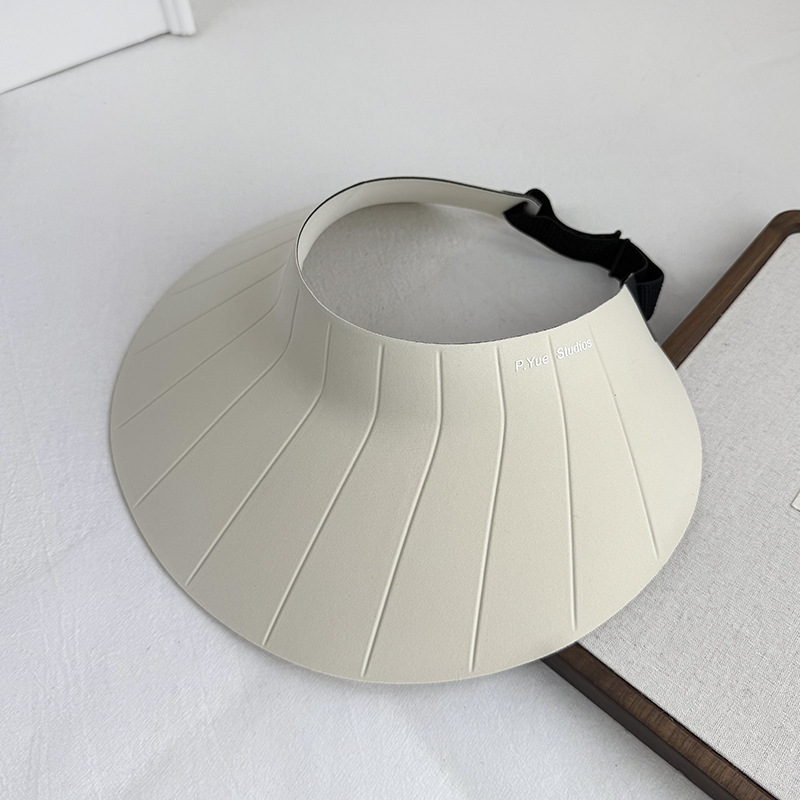 2025 nuevo sombrero para el sol de verano para mujer protección solar protección UV sombrero de techo vacío sombrero de ala grande protección UV sombrero para el sol marea