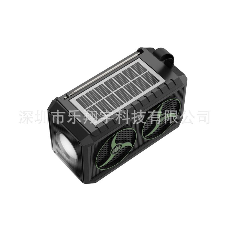 L2 新しいアフリカのホット販売ダブルスピーカーダブルソーラーパネル充電ワイヤレス Bluetooth スピーカー懐中電灯ラジオサウンド|undefined