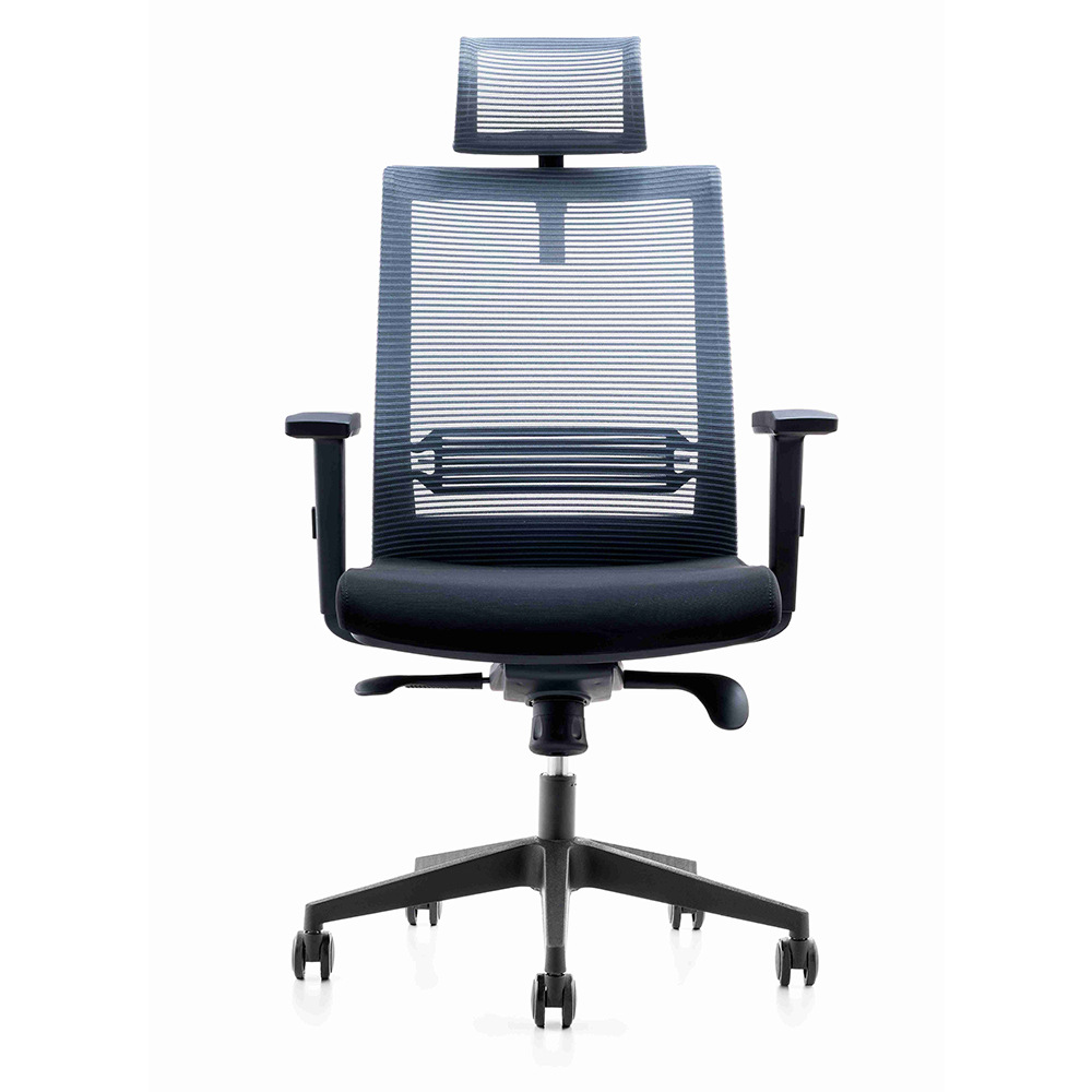 Sillas de oficina ergonómicas transfronterizas para empleados sedentarios sillas caseras cómodas perezosas Ceo sillas de computadora de tela de malla