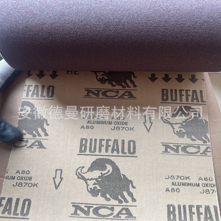 供应日本野牛NCA J870K J871KN砂带2100*50 铝铸件打磨带 不锈钢