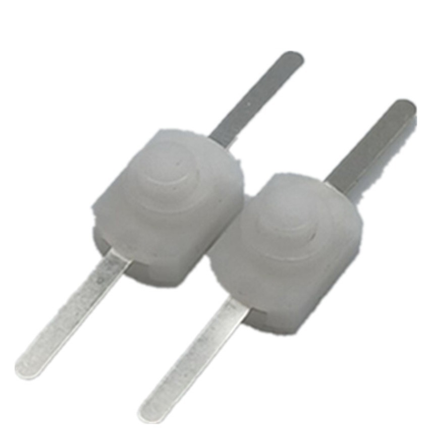 手电筒开关8*12大手电筒开关铜脚一开一关按键开关复位手电筒开关