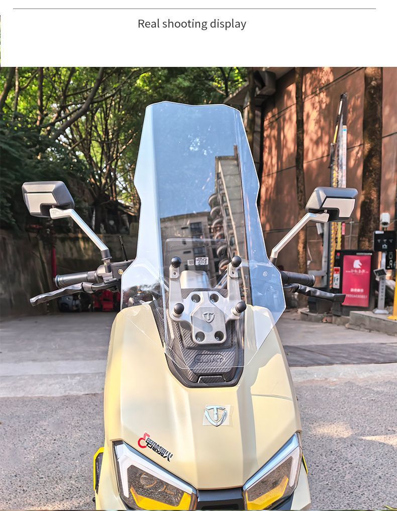Suitable for Tailg Fengshen Front Windshield Modification and Heightening, Fire Eye Mecha 3/King Front Windshield Accessories