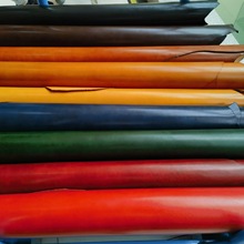 枥木植鞣革 2.0厚意大利蜡面风格树膏皮 diy头层牛皮皮料