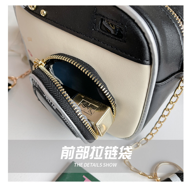 554g Weight Polyester Lining Material Zipper Closure Type Single Shoulder Strap Strap Type Camera Bag Bags Type Casual, Daily Occasion Polyester Material Geometric Pattern All Seasons Season Unisex Gender Cute Style Square Shape Pink, Red, Black Color Medium Size Unisex Medium Geometric Square Zipper Camera Bag 31