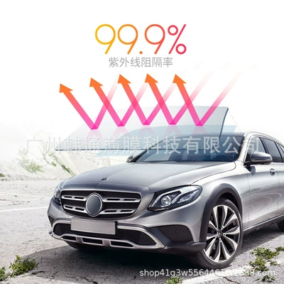 Automotive Film: Privacy Sun Film, Self-Adhesive Full