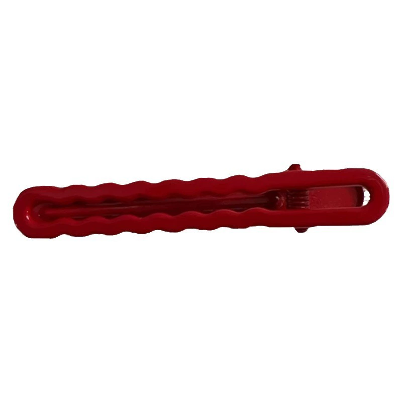 Set, metal wavy hairgrip, bangs