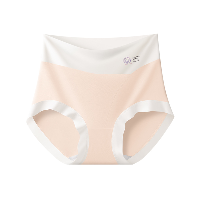 Renovación de la tecnología patentada estándar recordatorio modal entrepierna alargada entrepierna antibacteriana cintura alta talla grande ropa interior modal para mujer