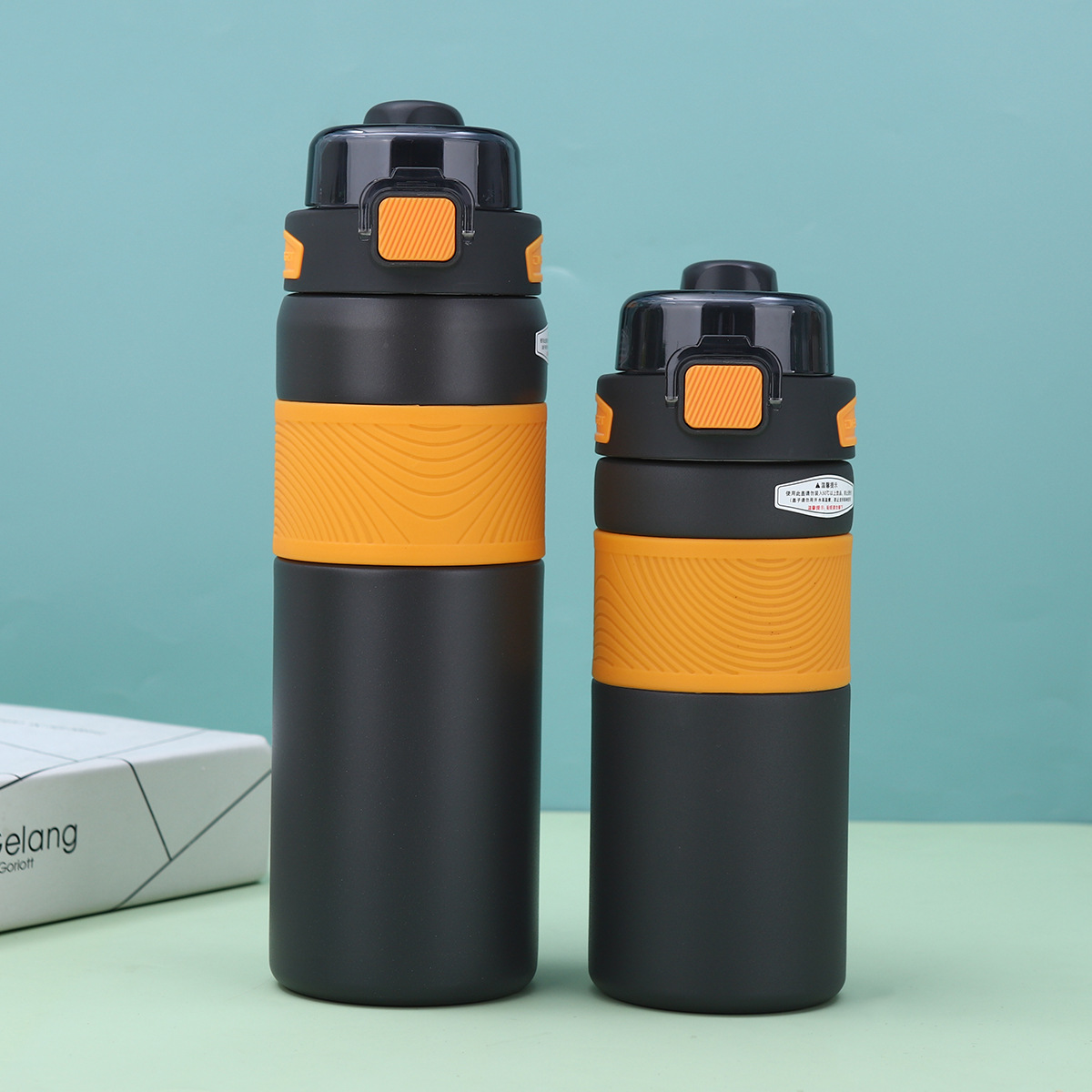 Amazon 316 taza de aislamiento al vacío de acero inoxidable al aire libre de alto valor deportivo hervidor de agua portátil taza de doble bebida