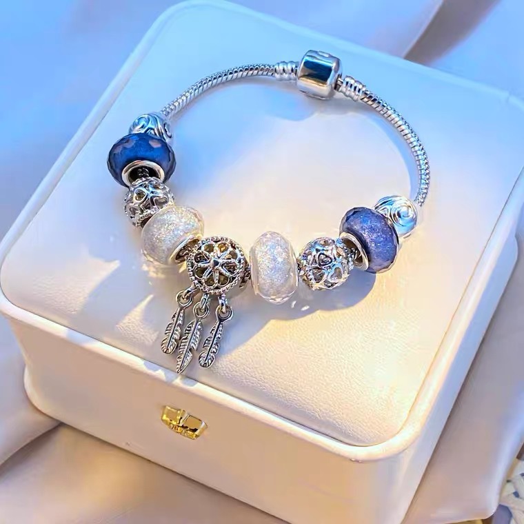 Pandora bracelet jewelry female dream catcher popular bracelet dopamine accessories new detachable DIY bracelet Pandora bracelet jewelry female dream catcher popular bracelet dopamine accessories new detachable DIY bracelet