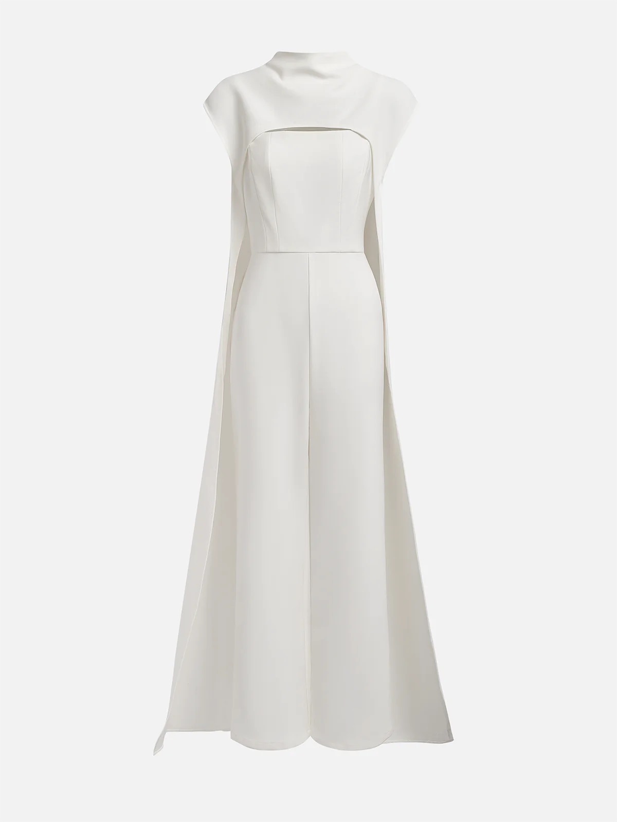 Women's Clothing Women's Sleeveless Long Jumpsuit Style Fashionable Temperament Suit Wide Leg Pants For Formal & Casual For Women_ecoleips.com