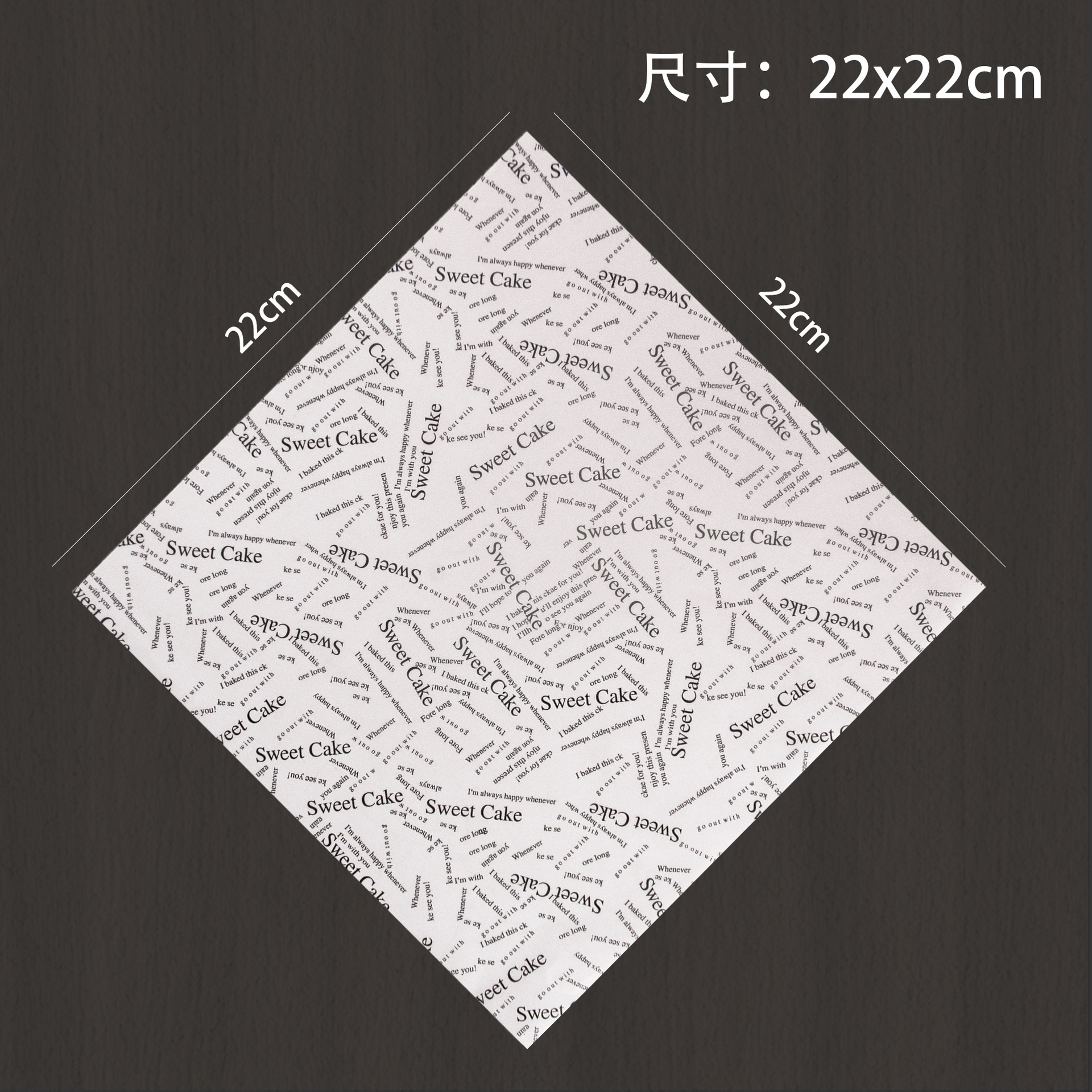 Almohadilla de papel a prueba de aceite en francés de lujo ligero, papel absorbente, hamburguesa, papel de pan, bandeja de papel para hornear, papel de aceite para alimentos