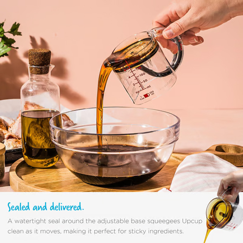跨境新品1-in-all adjustable measuring cup 一合多用可调节量杯|undefined