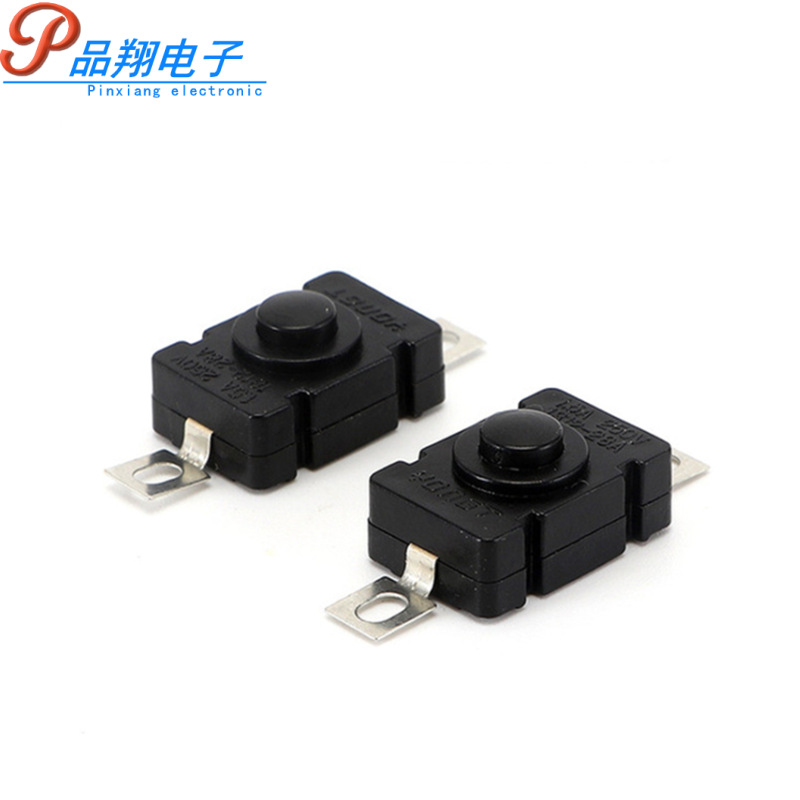 直销KAN-28手电筒开关 实验按压18*12自锁一开一关按钮开关 1812