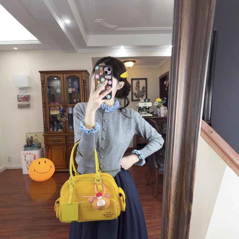 [Factory Direct Supply] Early Autumn Korean Style Small Fragrant Knitted Cardigan Suit Dress for Women 2025 New Autumn