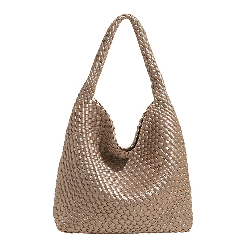 Bolsa de trenzado transfronteriza de viento de viaje bolsa de gran capacidad bolsa de tejido bolsa de hombro bolsa diaria bolsa de moda de mujer braza