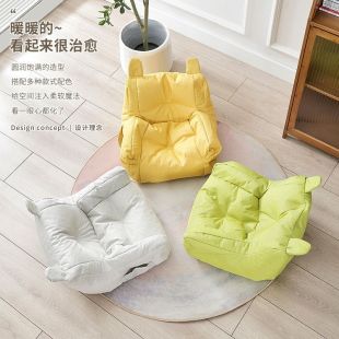 Ins Drop-resistant and Skin-friendly Children's Sofa Reading Book Corner Lazy Clothes Hanger Baby Sitting Chair Cute Girl Sitting