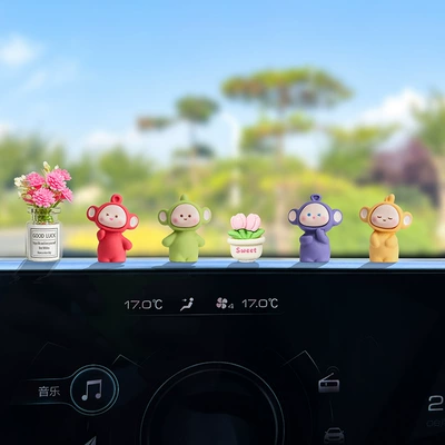 Cute Creative Car Ornaments Car ornaments - multiple-options-available-see-details-page-4-cute-little-thread-babies-tulips-small-fresh-vase-free-traceless-stickers