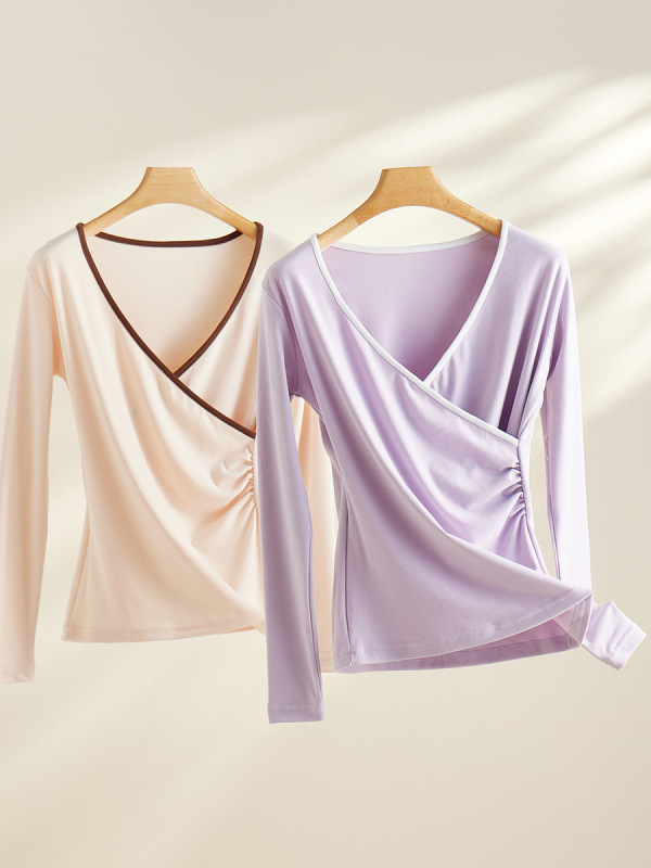 孕妇秋衣秋冬款哺乳睡衣四季保暖免穿内衣产后月子服打底衣上衣|undefined