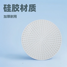 圆形商用加厚纯硅胶蒸笼垫布笼屉垫耐高温无毒无味蒸笼布源头工厂