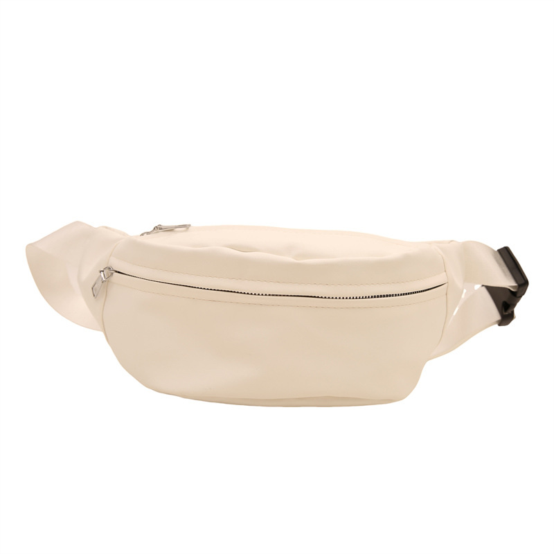 Bolsa de pecho de invierno nuevo estilo estilo coreano moda deportiva estilo occidental cremallera cintura de mujer correa de hombro ancha multicompartimento ins bandolera