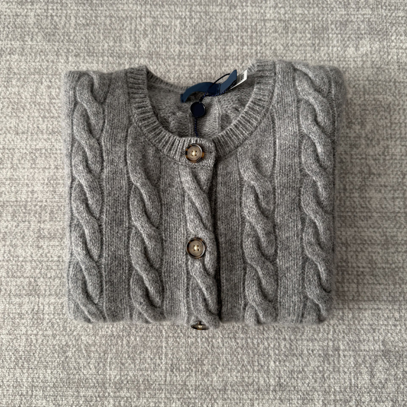 RL拉夫[80%羊毛20%羊绒开衫]小马针织衫毛衣女24年新款 可验证！