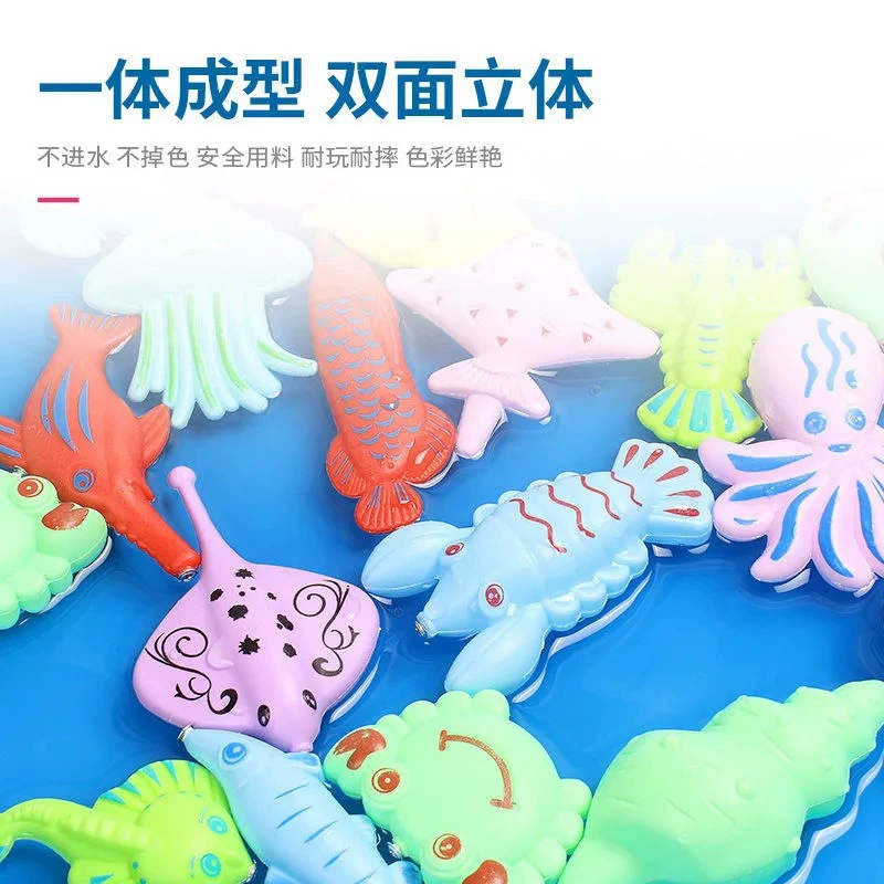 Детские магнитные рыбы для ловли, игрушка в воде