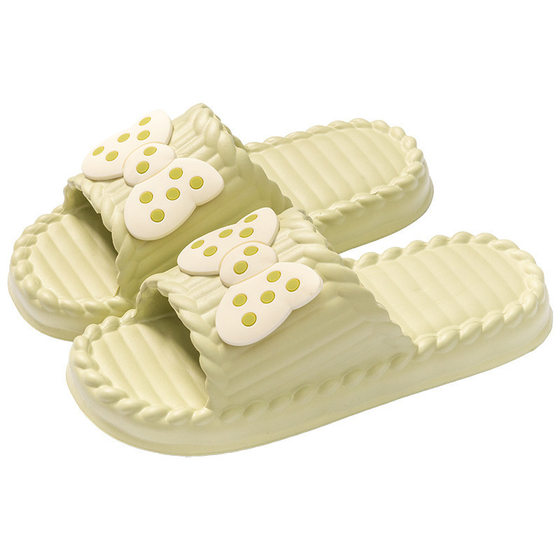 Cute Outer Wear Sandals and Slippers for Women Summer 2025 New Style Home Indoor Thick-soled Bathroom Non-slip EVA Couple Sandals for Men
