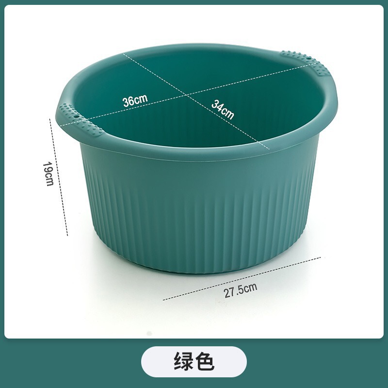 泡脚桶家用过小腿塑料洗脚盆宿舍养生按摩加厚深足浴桶过膝大深桶|undefined