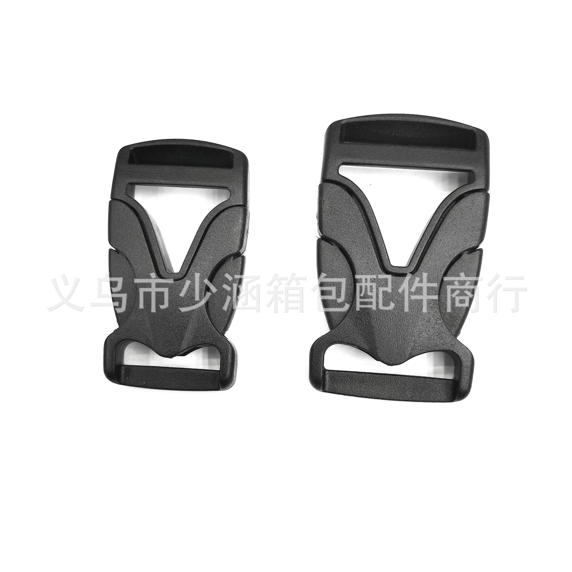 Фабрика 20 ~ 25 мм пластиковая дуга Воронка Пряжка V-образная подвесная сумка Пряжка лямки регулировки соединения пряжки питания