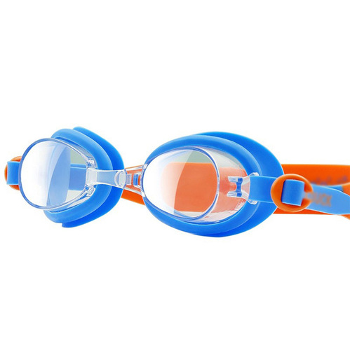 Children's HD Goggles, Swimming Cap, Waterproof and Anti-Fog Silicone Swim Goggles for Both Boys and Girls, 5-Piece Swim Gear Set