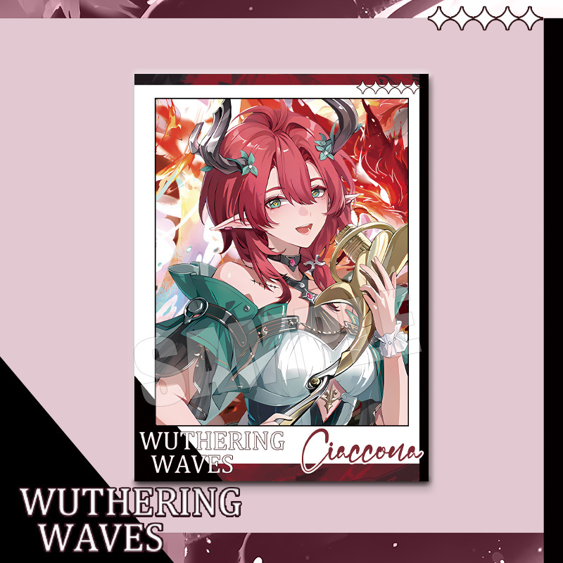 鳴氵朝ゲーム周辺グッズ 千咲・オーガスタ・カティーシア・ルパ ポラロイドコレクション フォトカード デコレーション|undefined