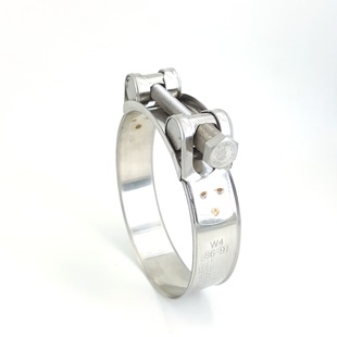 Wholesale single head solid strong throat hoop stainless steel single head solid strong throat hoop holding hoop clamp