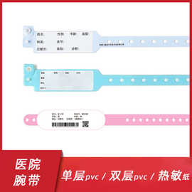 一次性射频识别PVC腕带 医学RFID手腕带  住院手环 高频电子标签