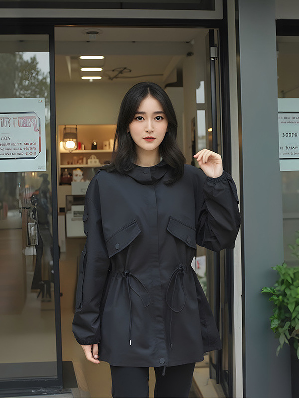 130-320 Plus Size Women's Casual Jacket 2025 Autumn and Winter New Fat Sister Waist Long Red Jacket 130-320 Plus Size Women's Casual Jacket 2025 Autumn and Winter New Fat Sister Waist Long Red Jacket