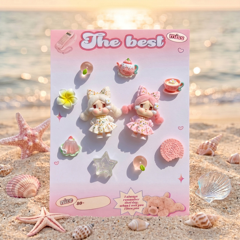 New Three-Dimensional Cream-Style Twin Doll Shoe Flowers, Afternoon Tea Teapot Small Flower Clog Shoe Accessories, DIY Detachable New Three-Dimensional Cream-Style Twin Doll Shoe Flowers, Afternoon Tea Teapot Small Flower Clog Shoe Accessories, DIY Detachable