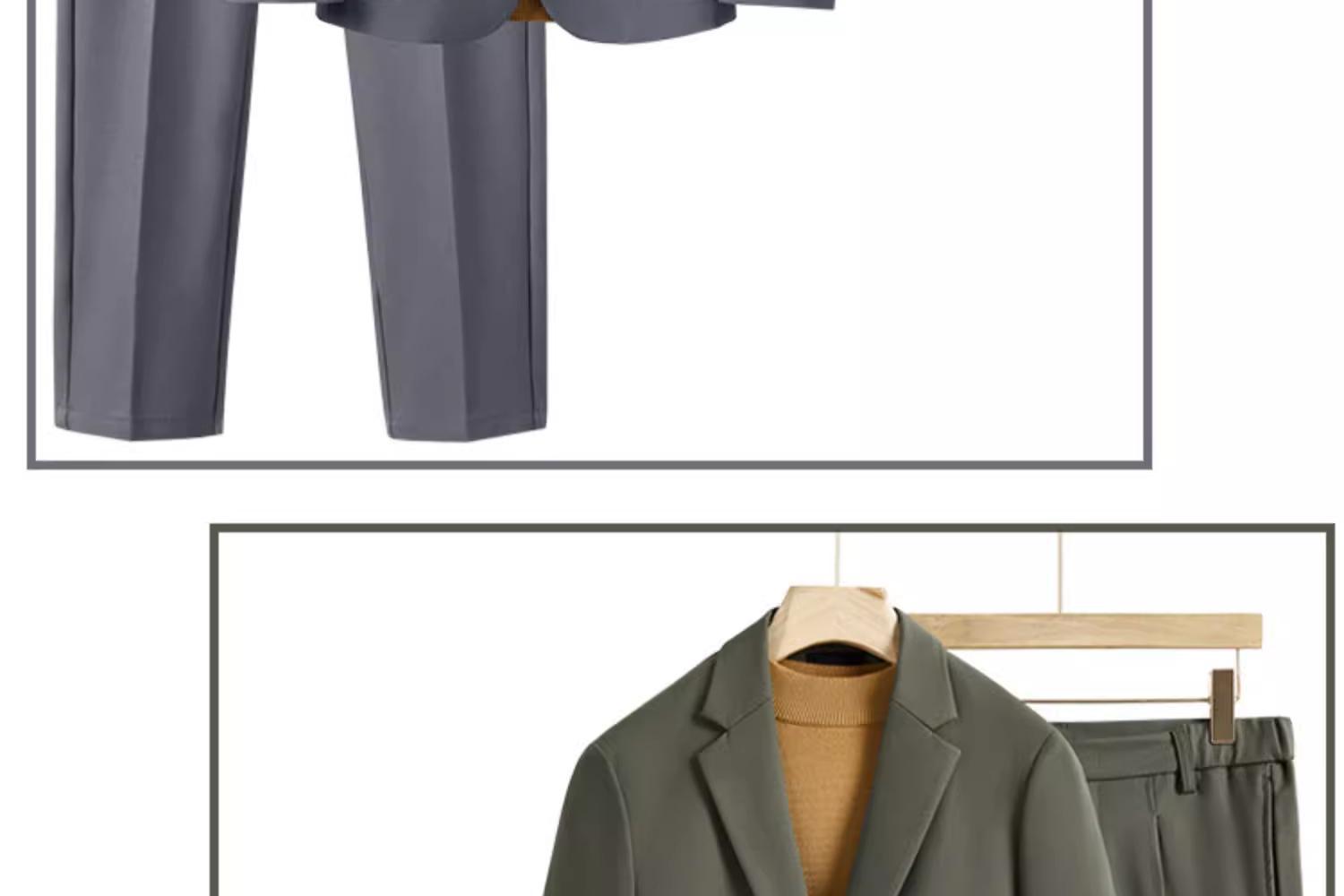 Casual Elegance Men's Suit Set