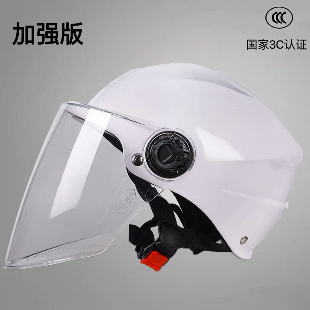 Newly certified, new national standard summer helmet, sun protection, electric vehicle safety helmet, unisex, suitable for all seasons, motorcycle safety helmet