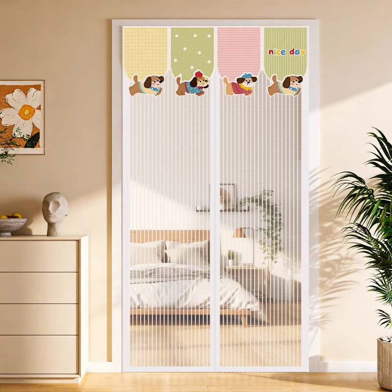 2026 New Anti-Mosquito Door Curtain, Cute Cartoon Magnetic Velcro, Strong Magnetic Screen Door for Summer, No Drilling Required 2026 New Anti-Mosquito Door Curtain, Cute Cartoon Magnetic Velcro, Strong Magnetic Screen Door for Summer, No Drilling Required