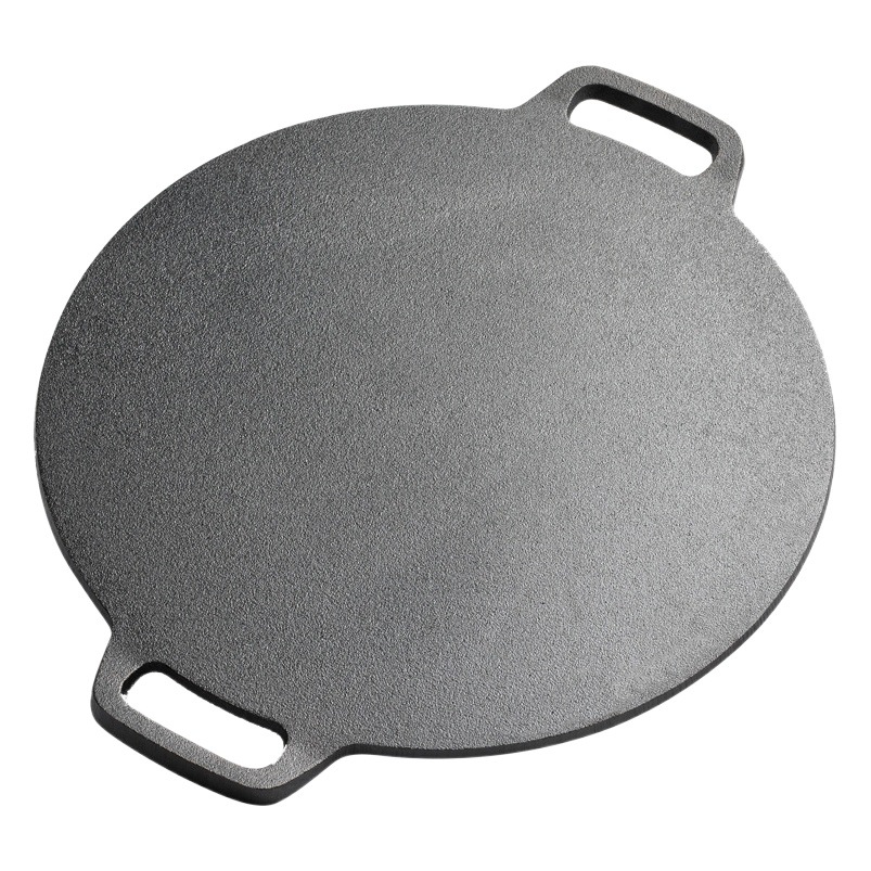 Hierro fundido grueso Shandong multi-grano Pancake palillos panqueque pan hogar sin recubrimiento pan panqueque fruta herramienta