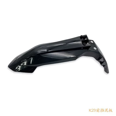 Motorcycle Fender, Complete Vehicle Exterior Parts, Front and - front-tile-black