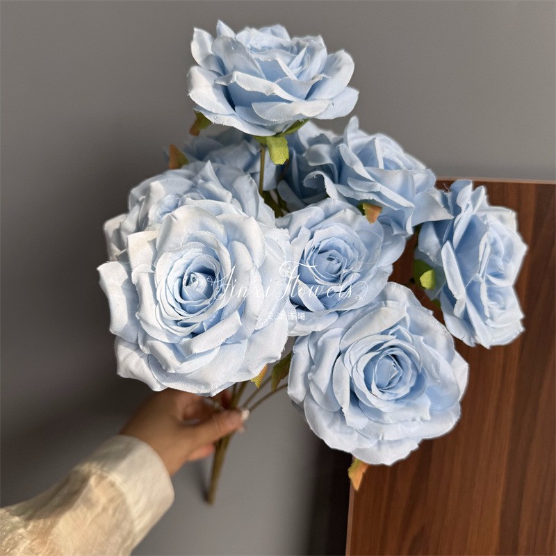 Diamante de 9 cabeças rosa-azul