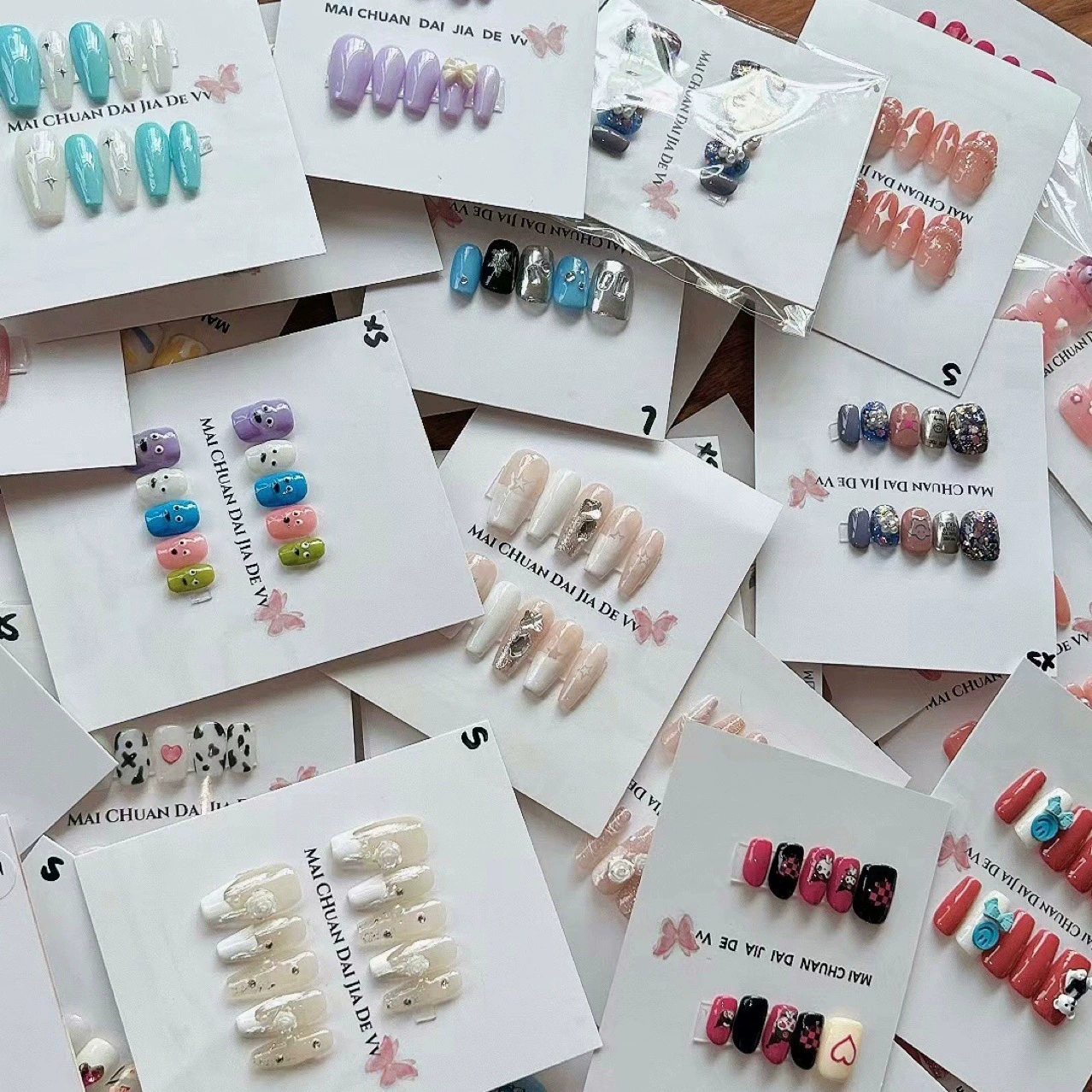 Наборы для нейл-арта, образцы от уличных продавцов, оптовые поставки от производителя, уникальные новые нейл-арты в стиле мультфильмов, простые нейл-арты в стиле блендбокс.