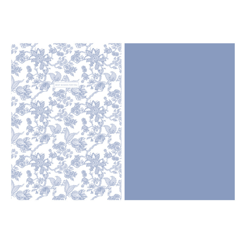 Qisejin nuevo estilo Yujian Meili papel de embalaje impreso floristería arte floral cojín de papel de embalaje de bricolaje