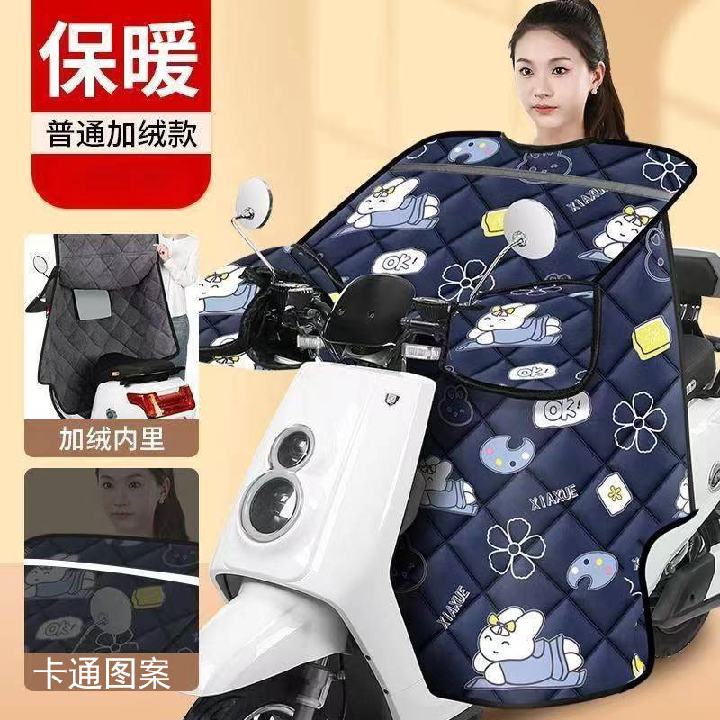 電気自動車の防風は冬のベルベットに厚くされた冬のバッテリーバイクの冬の防水防風カバーは四季を通じて通用する|undefined
