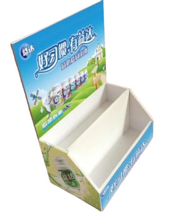 厂家批发各类广告促销雪弗板柜台食品试吃盒桌面陈列宣传展示架