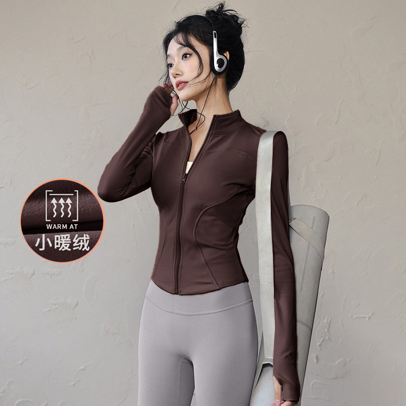 Dark coffee thin velvet