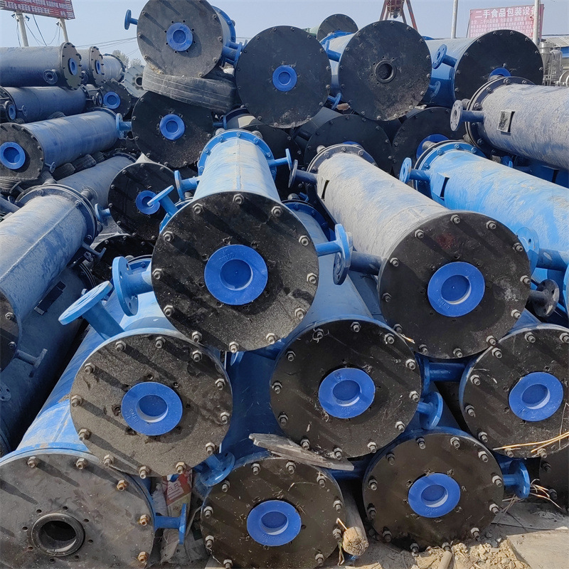 二手石墨冷凝器 列管式换热设备 80平方工业冷却设备