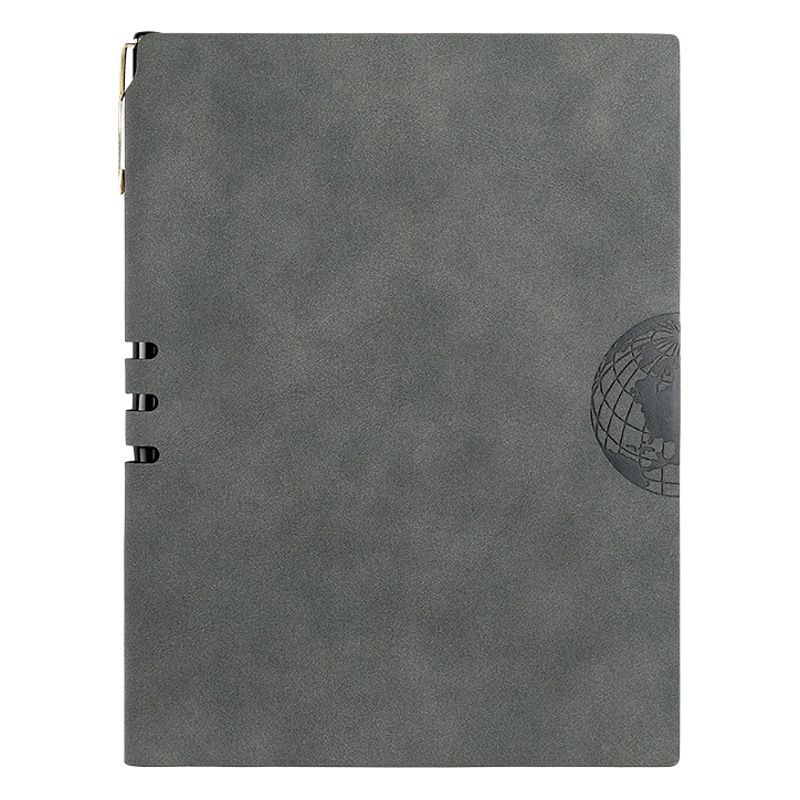 Cuaderno de piel de oveja cuaderno de negocios diario al por mayor A5 cuaderno de cuero suave en stock